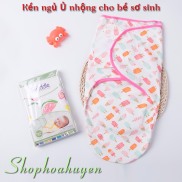 Khăn Quấn Bé Ủ kén Swaddle Me Summer Giúp Bé Ngủ Ngon Ủ kén cho bé sơ sinh