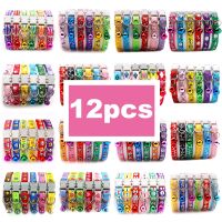 12Pcs Wholesale Collars Cute with Bells Pet Necklace Djustable Rabbit Traction Belt Cat Dog Accessories Halter Match with ID Tag