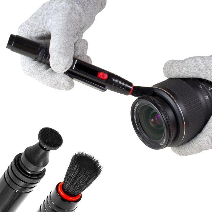 ชุดทำความสะอาดกล้องเลนส์-dslr-แบบมืออาชีพขวดสเปรย์ปากกาแปรงเป่าลม