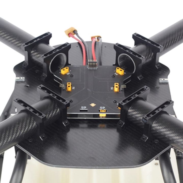 aosheng-innovative-3k-full-matte-carbon-fiber-board-mx10-four-axis-plant-protection-spray-drone-center-board-agricultural-machin