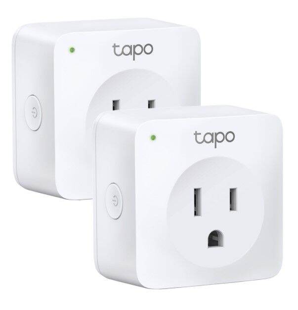 SMART PLUG (ปลั๊กไฟ) TP-LINK TAPO P100 MINI SMART WI-FI SOCKET (PACK 2)