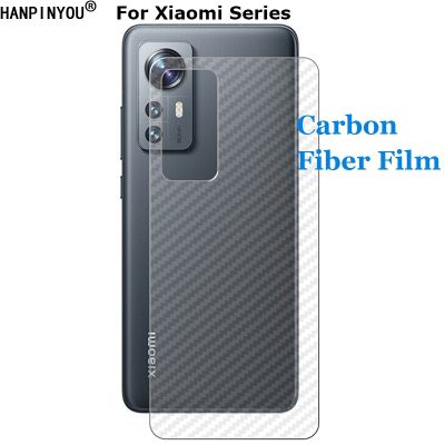 [spot goods]สำหรับ Xiaomi 13 12 12 12S 12T 12X Pro Lite ตัวกันกระแทกฟิล์มด้านหลังคาร์บอนไฟเบอร์3D พิเศษปกป้องหน้าจอ (ไม่มีกระจกเทมเปอร์)
