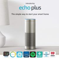 Echo Plus with built-in Hub 1st Generation– Silver