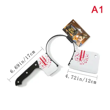 Knife Through The Head Novelty Gag Headband Costume Accessory