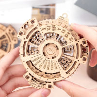 JOY DIY Creative Carving Mechanical Laser Engraving Transmission 2017 To 2044 Calendar Puzzle Wooden Puzzle 3D Puzzle