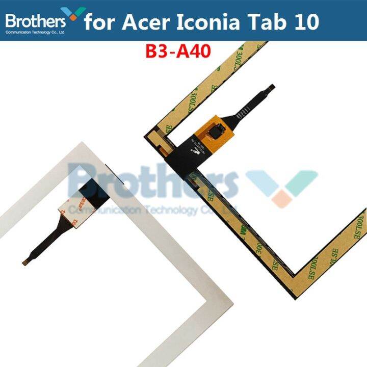 tablet-touch-screen-for-acer-iconia-tab-10-a3-a40-b3-a40-touch-digitizer-front-glass-with-frame-10-1-panel-replacement-tested