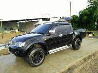 แร็คหลังคารถยนต์ ราวแร็คหลังคารถกระบะ แบบไม่เจาะ มิตซูบิชิไทรทัน Mitsubishi Triton 4 ประตู ติดตั้งง่าย (1 คู่ ซ้าย+ขวา)(ความยาว 1.30 เมตร) ส่งไว