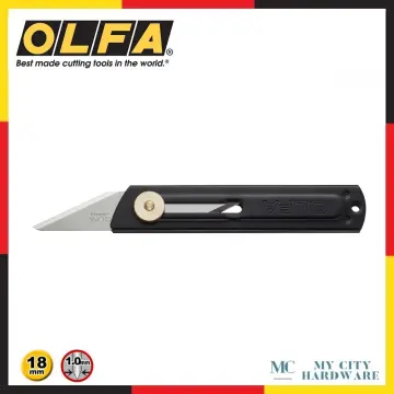 OLFA Craft Knife Ck-1 Stainless Steel Blade DIY Cutter 2 Spare Blades Set  for sale online