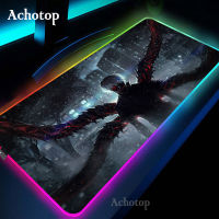 DIY Mouse Mat Custom LED Light Gaming Mouse Pad RGB Anime Large Keyboard Rubber Base Computer Carpet Desk Mat PC Game Mouse Pad