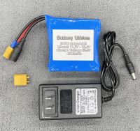 แบตลิเธียม Li-ion 11.1V Max 12.6V 4800mA  21700 แบตลําโพงบลูทูธ งานทั่วไปหรืองาน DIY มีวงจรBMSป้องกัน+ พร้อมที่ชาร์จ 12.6V 2A