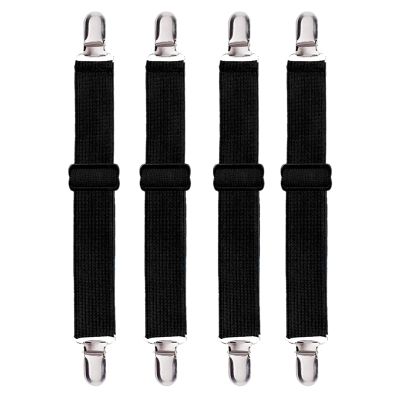 4Pcs Bed Sheet Holder, Adjustable Sheet Fasteners Grippers Suspenders