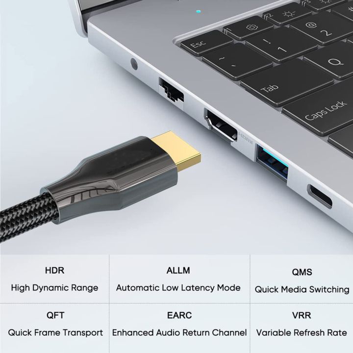 2-1-hdmi-8k-60hz-4k-120hz-สำหรับ-xiaomi-xbox-series-x-ps5สวิทซ์แยกความเร็วสูง-hdmi-2-1-2-0