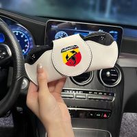 Car Glasses Case Holder Multi-function Clip for Fiat Abarth 595 Abarth 500 abarth 124 spider Car Accessories