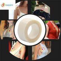 ENDOFF Cuttable สร้างสรรค์ ซิลิกาเจล โปร่งใส เสื้อผ้าที่ชัดเจน boobtape สติกเกอร์กาว สายคล้องคอต่ำ อุปกรณ์เสริมผ้า กาวสองหน้า สติกเกอร์ป้องกันการสัมผัส