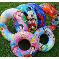 【health】 Cartoon single-layer inflatable swimming ring kid adults