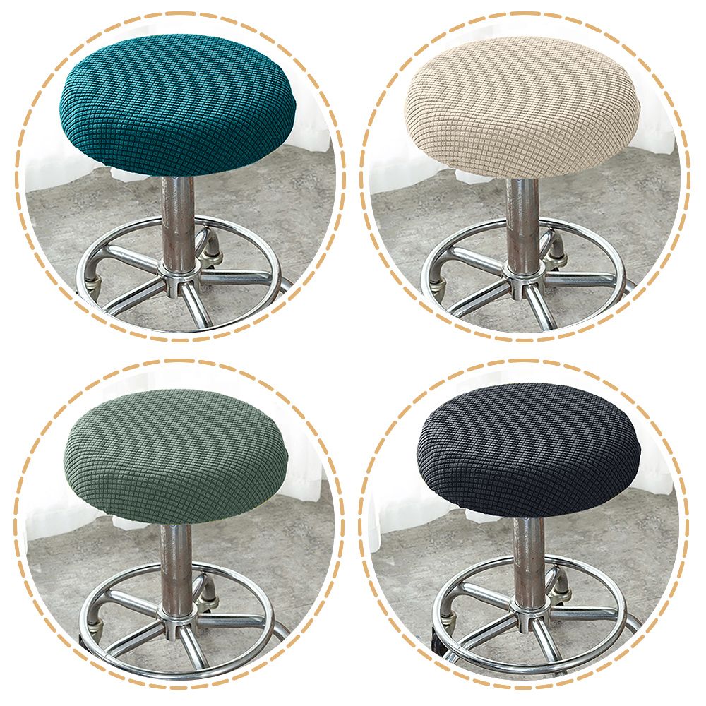 round chair cover 3 sizes antifouling all 5 colors stool cover Cushion cover 