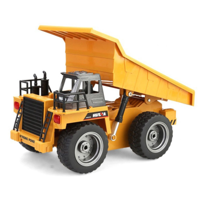 HuiNa Toys 1540 Dump Truck Scale 1:18 รถตักดินบังคับวิทยุไร้สายสามารถหมุนได้ถึง360องศาใช้งานได้เหมือนกับรถจริง
