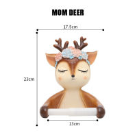 Decorative Deer Toilet Paper Holder Towel Rack Wall Mounted Bathroom Kitchen Roll Paper Holder Tissue Rack