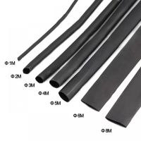 【YF】♀㍿♨  8 Meter/set Shrink Tube kit 1/2/3/4/5/6/7/8MM 2:1 Tubing Shrinkable Sleeving Wrap wire