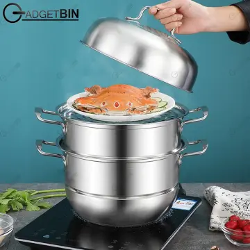 Shop Stainless Steel Steamer Pots With Extra Thickness online