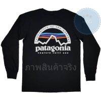 COD  ❀PATAGONIA เสื้อยืด คอกลม แขนยาว แฟชั่น ภูเขา พาตาโกเนีย ปาตาโกเนีย useless unisex✲