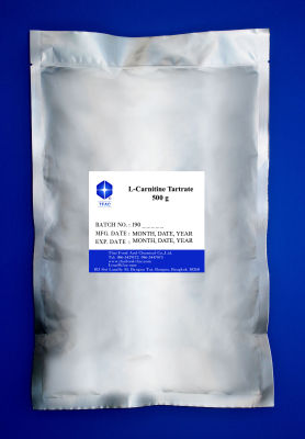 L040 แอลคาร์นิทีน L-Carnitine Tartrate ขนาด 500 กรัม