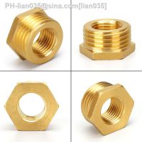 1/4 quot; 3/8 quot; 1/2 quot; 3/4 quot; NPT BSPT Male x Female Bush Reducing Bushing Brass Pipe Fitting Connector Water Gas Oil Fuel Home Garden