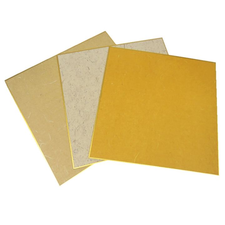 dfh-chinese-yunlong-xuan-paper-card-half-ripe-6sheets-thicken-calligraphy-painting-mounting-cards-carta-di-riso
