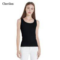 Cherilon เชอรีล่อน เสื้อกล้าม เสื้อแขนกุด ผ้านุ่มมาก ลื่นเนียนเรียบ ระบายอากาศดี กระชับ ยืดหยุ่นสปริงตัวดี NIC-BSSL02