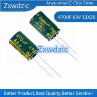 20 PCS  63V 470UF 13*20 high frequency low resistance electrolytic capacitor 470UF 63V 13X20 WATTY Electronics