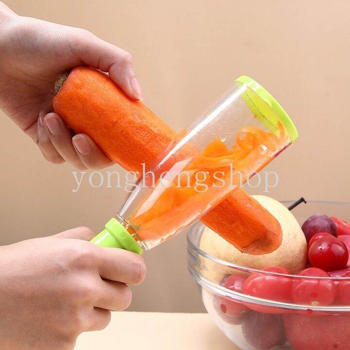 creative-manual-slicer-storage-type-peeling-knife-with-storage-tube-peeler-multifunctional-vegetable-peeling-tool-kitchen-tool