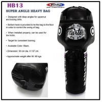 Fairtex Heavy Bag Supper Ankle  HB13 5 Feets Training MMA K1(Un-filled) กระสอบทราย แฟร์แท็กซ์ HB13 5 ฟุต สีดำ