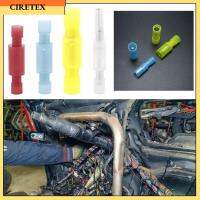 CIRETEX 20PCS/Set รูปทรงลูกกระสุน ขั้วปลายจีบก้น ไนลอนทำจากไนลอน ใส่ได้อย่างรวดเร็ว CRIMP ขั้วลวด ใช้งานได้จริง ฉนวนกันความร้อน ขั้วต่อสายไฟ