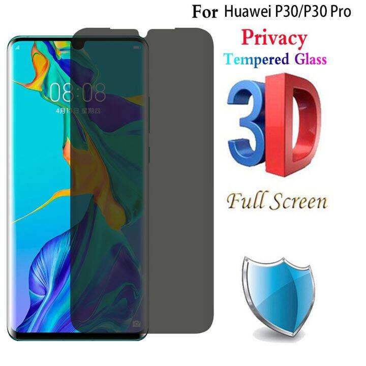 huawei-p30-pro-ฟิล์มกระจกนิรภัยเพื่อความเป็นส่วนตัว-ฟิล์มกันรอยสำหรับ-huawei-p30-pro