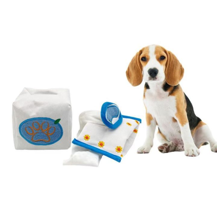 chew-toy-for-dogs-and-cats-square-rectangle-dog-snuffle-toy-dog-toys-with-imitation-paper-towel-cloth-tissue-sniffing-toys