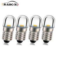 4x E10 4.5V 6V 12V Warm Minature 2835LED Upgrade Bulb Lamp for Torch Flashlight Headlight Motor