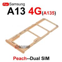 ซิมการ์ดสำหรับ Samsung Galaxy A13 4G 5G A136 A135F ไมโคร SD ซิมการ์ดถาดใส่ซิมชิ้นส่วนอะไหล่ LKT37123อะไหล่ทดแทน