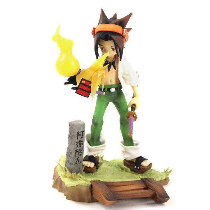 artfx-j-อะนิเมะ-shaman-king-yoh-asakura-1-8-scale-pre-painted-pvc-ตุ๊กตาขยับแขนขาได้สะสมของเล่นตุ๊กตาของขวัญ