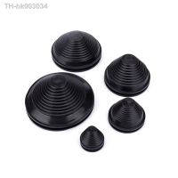 ☁✌ 2pcs Rubber Wire Hole dust Covers Plugs Black tapered cable seal Ring grommet gasket inlet outlet case box plate cable protector