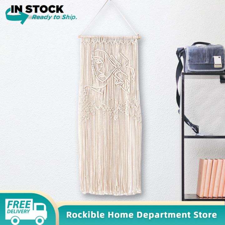 แขวนผนังแบบทอ-macrame-rockible-ผ้าปูแต่งพู่-เครื่องตกแต่งฝาผนังศิลปะเรขาคณิต-เครื่องประดับที่ทันสมัยสำหรับหอพัก-ห้องนั่งเล่น-แบ็คดรอปงานแต่งงานอพาร์ทเม้นท์