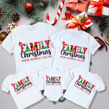 Matching christmas store shirts for family