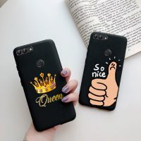 สำหรับ Huawei Y9 2018 Matte กรณีการ์ตูนน่ารักนุ่มๆซิลิโคนฝาหลังสำหรับ Huawei Y92018เคสโทรศัพท์