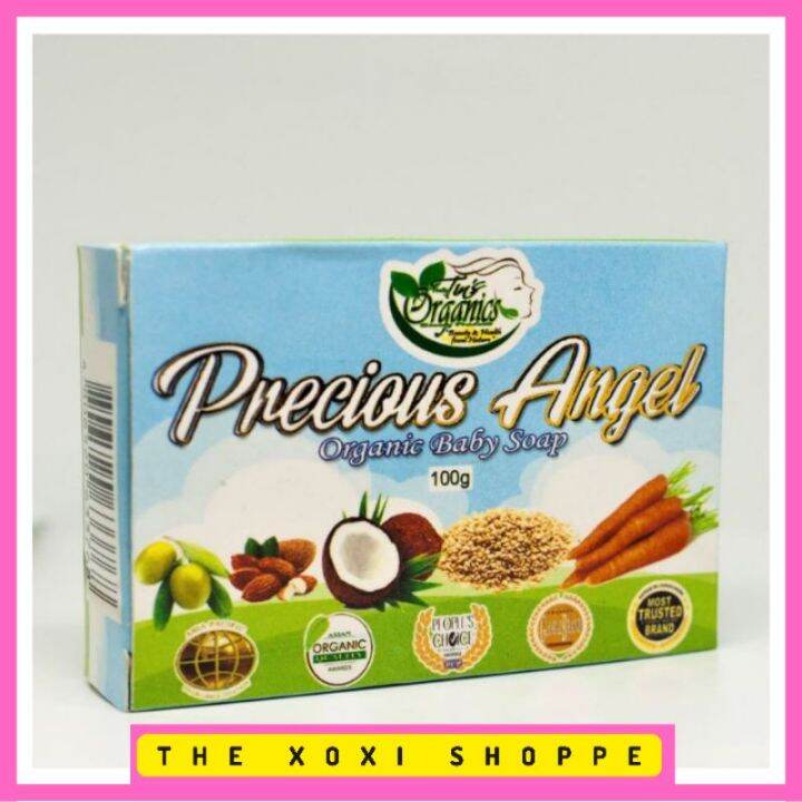 Precious Angel Soap Organic Baby Soap Unscented Made of Carrots