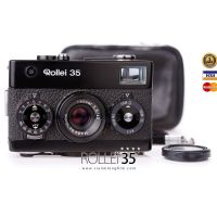 ขายกล้องฟิล์ม Rollei 35 Black ค.ศ.1966 (s/n 3418240)