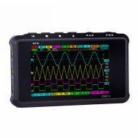 DS213 Mini Handheld Digital Oscilloscope 4 Channels 15MHz Bandwidth 100Msa/s Sample Rate with Probe Portable USB Oscilloscopio