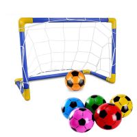 【YF】∏  9 Inch Children Soccer Multicolor Inflatable Hand Pat Football Matches Training Outdoor Games Beach Elastic Bal