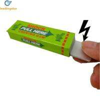 LEADINGSTAR 1Pcs ไฟฟ้า Shock Chewing Gum Tricky Prank Gag ของเล่นตลกสำหรับ Shock Friends ตลก【cod】