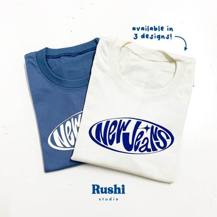 New Jeans Tshirt High Quality Unisex KPop Fanmade for Men and Women Lazada PH