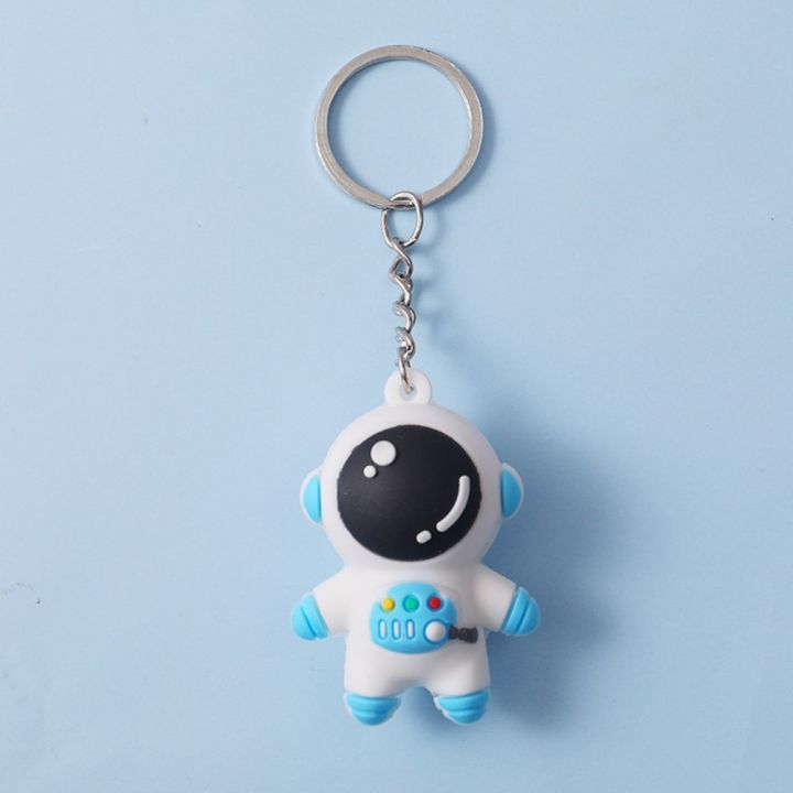 พวงกุญแจจี้การ์ตูนนักบินอวกาศนักบินอวกาศน่ารักและกระเป๋า-merchandise