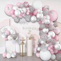 【CC】 Pink Garland Arch Birthday Kids Baloon Baby Shower